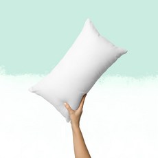 핑크 꽃 베개 커버 공주 스타일 소파 침대 인테리어 쿠션, 멀티크래프트 핑크 베개, 1개, 요추 베개 코어