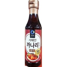 액상소스 까나리액젓 게장 대상 500g 액젓 간, 1개