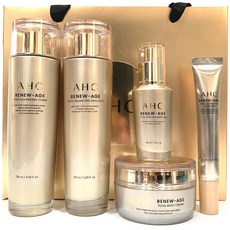 AHC 리뉴에이지 토탈 4종 + 아이크림 20ml 기프트 세트, 1세트