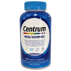 Centrum 善存 男性綜合維他命礦物質錠, 1個, 250片