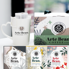 아르테빈 스페셜티 원두커피 드립백 핸드드립 홈카페 아라비카 캠핑용 커피백 선물세트 15개입, 1개, 3.2g