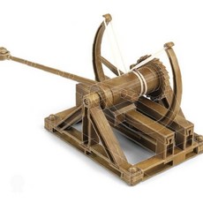 체험 중세 조립 교육용 청소년 학습 투석기 과학 완구 목재 공성무기 키트 역사, 1개