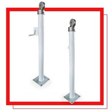 족구 걸이 지지대 족구지주대 네트 지주대 2개 앙카식, 제작기간2주