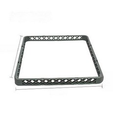 업소용 식기세척기랙 접시 그릇 컵 수저 바구니 수납함 깔끔한정리 위생관리 칸막이 배수선반, 빈 칸 연장 바구니, 1개