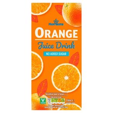 영국 모리슨 Morrisons Orange Juice Drink 노슈가 오렌지 주스 드링크, 8개, 1L