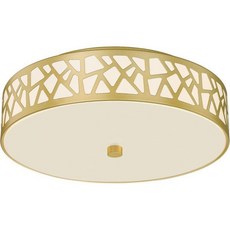 천장등 가정용 조명 사무실 2-Light Flush Mount 천장 12인치 모던한 기구 금 금속 및 복도 주방 침실용 프로스트 유리 그늘막, Gold1, 12-inch-1PK