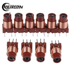 조정 10PCS 인덕턴스 플러그인 6UH 12T 7UH 인덕터 코어 가능한 고주파 페라이트