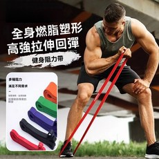 彈力帶健身阻力帶：男女通用拉力帶，輔助引體向上訓練肩膀，多種阻力選擇, 寶石藍,【寬11mm/35LB】適用拉力40kg, 1個