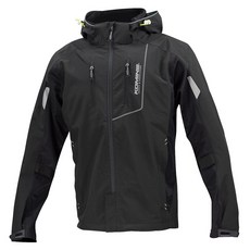 【柏霖總代理】KOMINE JK1123 休閒夏季防摔衣 可拆帽 網眼透氣 7件式護具 防摔外套 JK-1123, 黑,WM, 1個