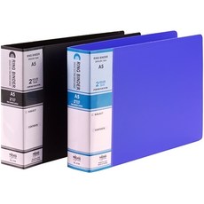 A5 PP2공링바인더 (군/O링/3cm) 5120, 흑색