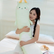 이거내꺼 대형 매끈 냉감 바디필로우 커버 분리형, 냉감 매끈 공룡
