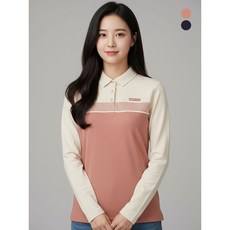 네파 여성 마운틴 코트나 스트라이프 폴로티 7J65201