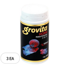 그로비타 플라워혼 사료, 130g, 3개