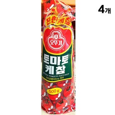 주방용품 케찹(오뚜기 500g)X4 kka*90586At, 500g