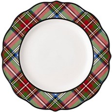 줄리스카 타탄 23cm 디저트 플레이트 (Juliska Stewart Tartan Dessert/Salad Plate), 1개