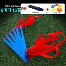 스피드사다리 6m 점프 스텝 민첩성 훈련 바닥 도구 축구 복싱 운동 스피드훈련, 좁은 8m 16구간, 1개