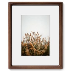 Axeman 8x10 Picture Frame Solid Walnut Wood Frame with Tempered Glass Rounded Corner 8 x 10 Phot, Axeman 8x10 Picture Frame, Sol
