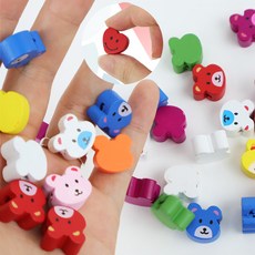 문가네 나무비즈 팔찌비즈 비즈아트, 곰돌이