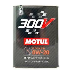 MOTUL 300V POWER 0W20 酯機油 （2L / 罐）, 1個, 汽油/汽油