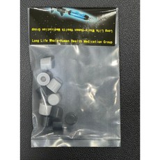 TAIJIZAI 台灣正品整脊槍頭, 1個, 二顆-1黑1灰
