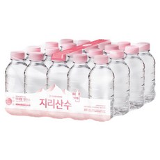 지리산수 핑크 에디션 생수, 330ml, 20개
