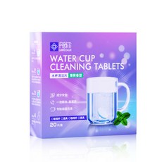 丹舒爾 水杯清潔片 麝香香型, 1個, 茶垢清潔片