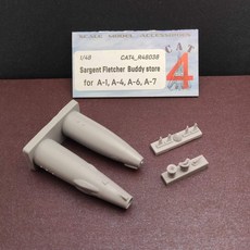CAT4 R48038-1/48 - Sargent Fletcher Buddy Store (모델 A-1/A-4/A-6/A-7) 스케일 키트 342618, CAT4 R48038-1/48 - Sargent Fle