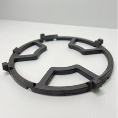 瓦斯爐架 子母架 熱鍋架 鑄鐵架 隔熱架 隔熱墊 鑄鐵鍋具輔助架 2入, 1個, 鑄鐵鍋具輔助架   2入