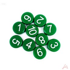 푸른봄 숫자 자석 빨강 화이트보드숫자자석