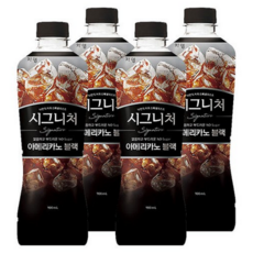 쟈뎅 시그니처 아메리카노 블랙, 900ml, 4개