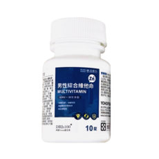 YOHO 悠活原力 男性綜合維他命 NMN+綠茶多酚, 10份, 1罐