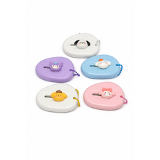 귀여운 미니 캐릭터 택배칼 안전 언박싱 커터 휴대용, 3개, 랜덤 발송