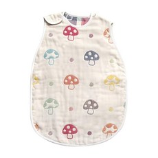 10mois(디모와) - Hoppetta 복거즈 (6겹 거즈) 토들러 키즈 슬리퍼 코튼 100% 2~7세 무렵까지 champignon 총길이 64cm 7240