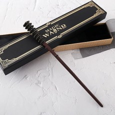 마법 지팡이 볼드모트 완드 마술봉 위자딩 소품 딱총나무, 선물 상자 없는 메탈 코어 막대, 1개, 제이슨 B