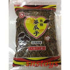SNS 古早味水煮瓜子 特製超大顆焦糖葵瓜子 600g, 1個