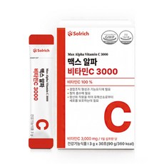 솔리치 맥스 알파 비타민C 3000, 1개, 90g