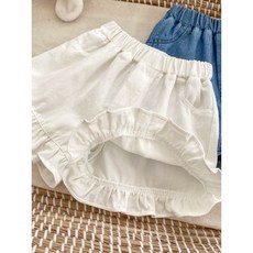 女寶寶 0-3歲 嬰幼兒木耳邊短褲