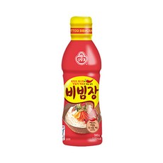 예이니종합물류 오뚜기 비빔장 (500g)쫄면냉면국수무침요리양념소스 즉석간편식품 비빔장 국수장 조미료 양념, 500g, 2개