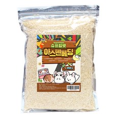 슈프림펫 아스펜베딩 햄스터베딩 토끼 소동물베딩 먼지없는 톱밥 베딩, 1개, 350g