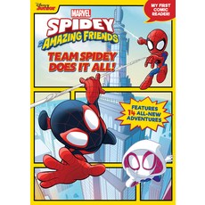 (영문도서) Spidey and His Amazing Friends Team Spidey Does It All!: My First Comics Paperback, Marvel Press, English, 9781368076074