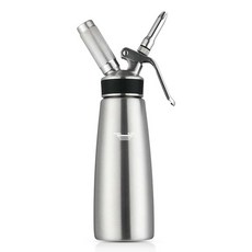 생크림휘핑기 스텐 휘핑크림기 커피숍 바리스타 까페 업소용 크림스프레이 밀크티 커피 제조용, 3. 화이트 500ml