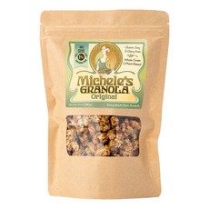 Michele's Granola 오리지널 수제 통곡물 귀리 글루텐 대두 밀 유제품 프리, 340g, 1개
