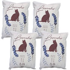 HighCP 花顏薰衣草真花礦砂, 4kg, 4包, 薰衣草香