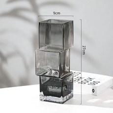 玻璃花瓶 透明花瓶 北歐風格客廳裝飾花瓶 簡約現代餐桌鮮花水培花器