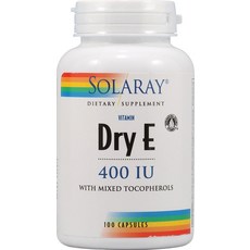 SOLARAY 維他命E膠囊 400IU, 1個, 100 件