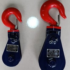 船用鋼絲繩滑輪 吊鉤式滑輪, 1個, 吊钩式8吨6寸轮150MM