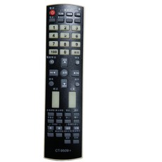 東芝/大同電視遙控器(CT-9509 )，原廠相容，按鍵靈敏，操作簡單, 1個