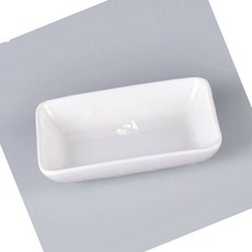 도자기 직사각 양식구프 양념접시 소스접시 반찬그릇, 로코 하이본 도자기 직사각종지