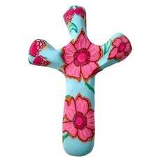 [ 712362 ] 칼립소 스튜디오스 바이 퍼스트 앤 메인 14cm(5.5인치) 핑크 가든 컴포팅 클레이 크로스