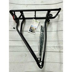 火雞Tth 台灣製外銷 racktime 鋁合金自行車後貨架 高亮度反光安全貨架, 1個